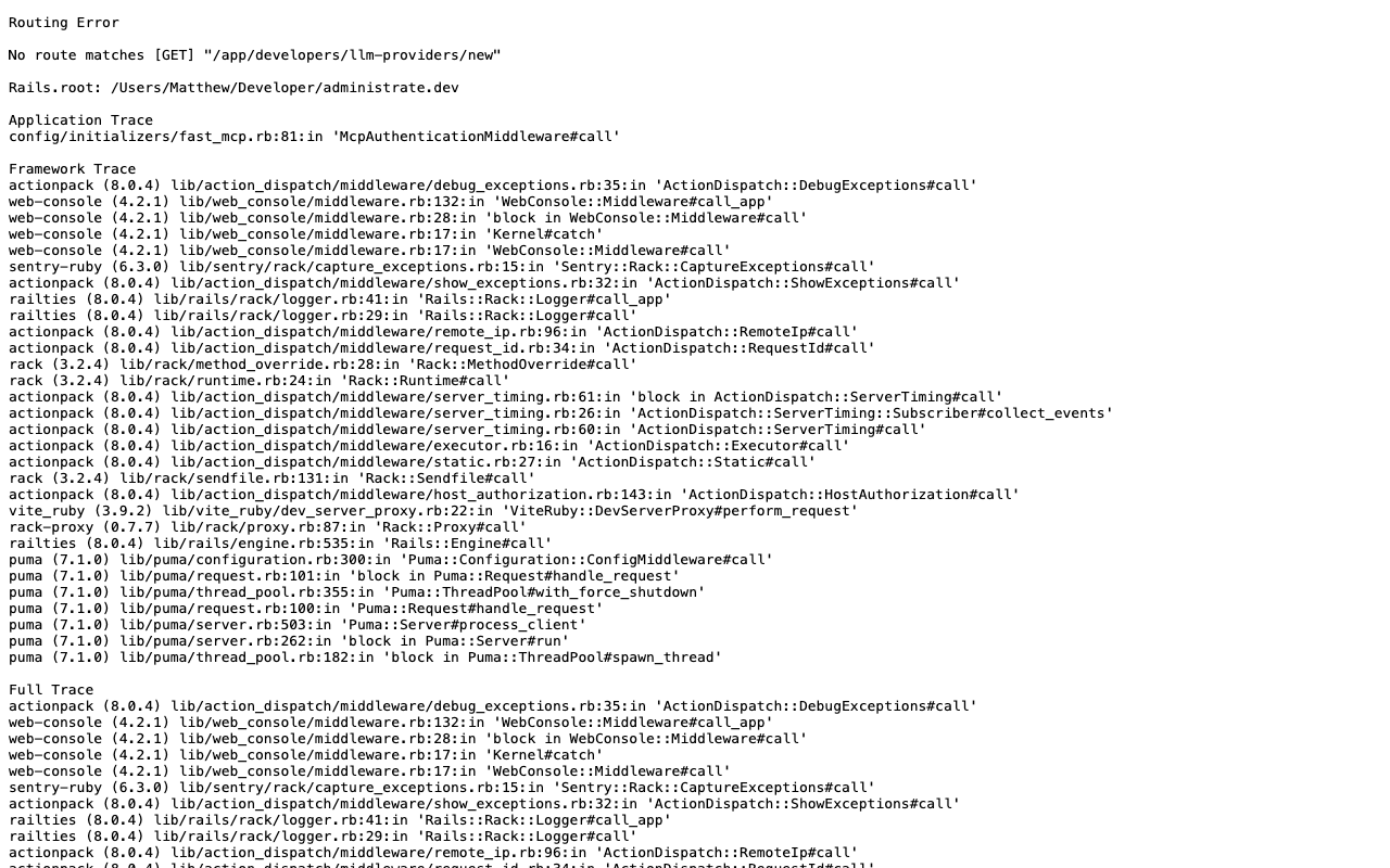 Add LLM Provider form